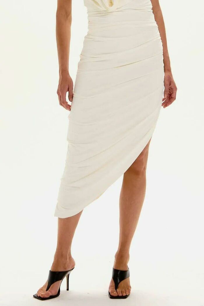 Imagem de Saia Catarina Off White Le Blog