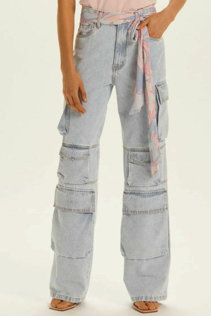 Imagem de Calça Jeans New Melissa Jeans Claro Le Blog