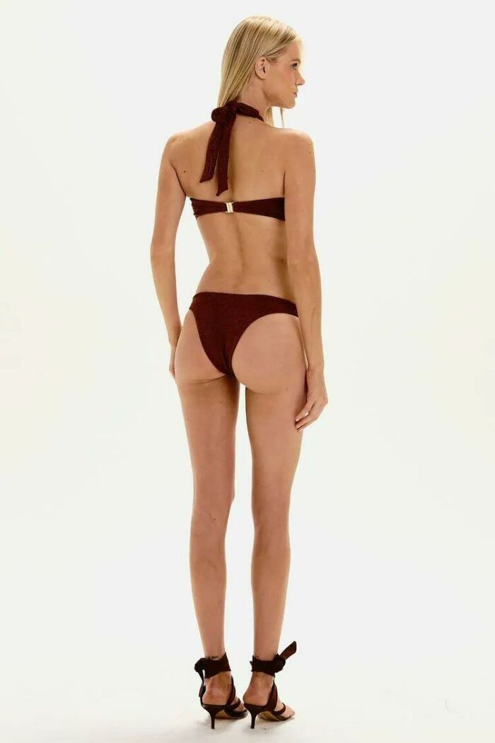Imagem de Biquíni Carol Marrom Pareô Le Blog