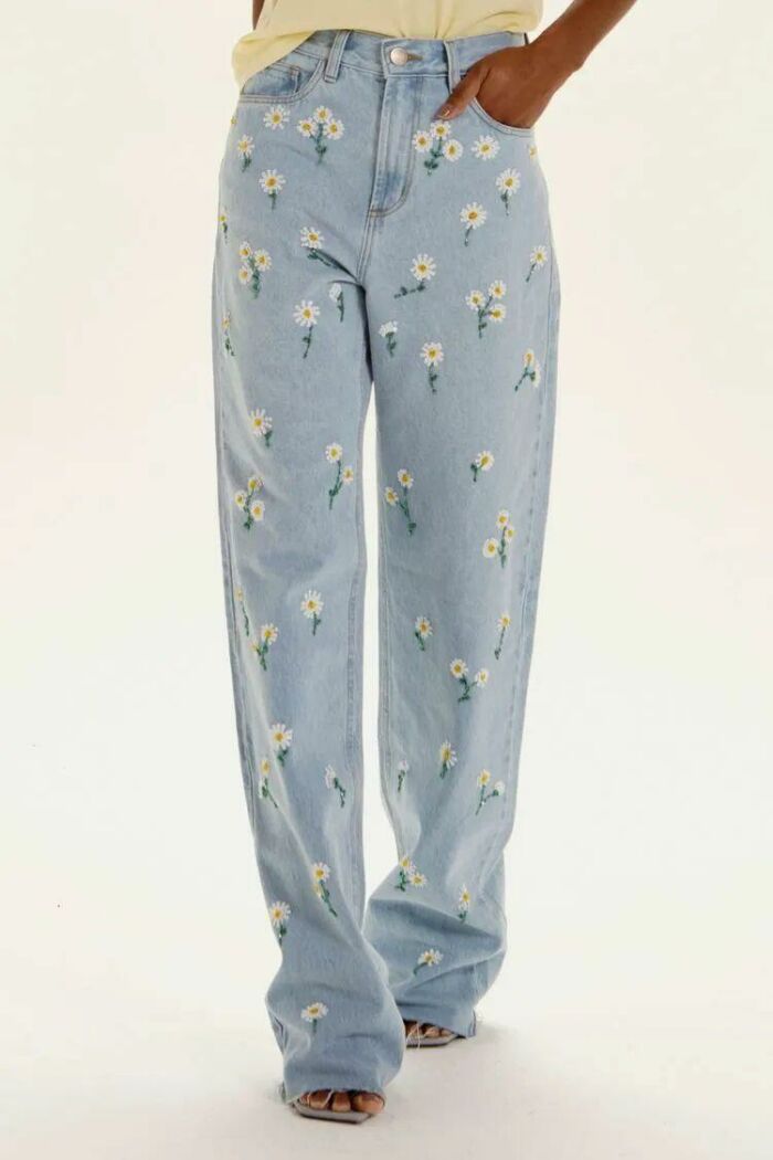 Imagem de Calça Mari Jeans Claro Le Blog