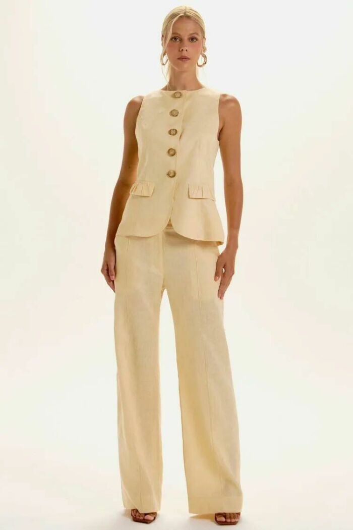 Imagem de Colete Jana Amarelo Light Le Blog