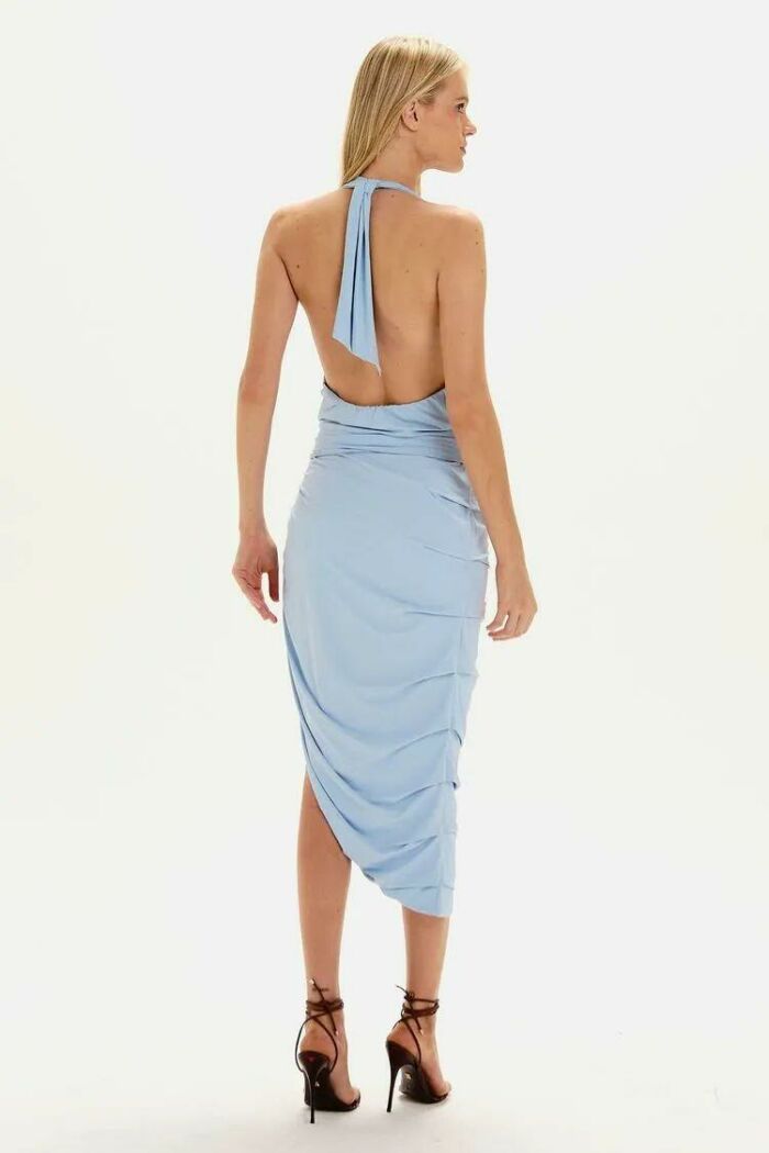 Imagem de Saia Catarina Azul Cotton Le Blog