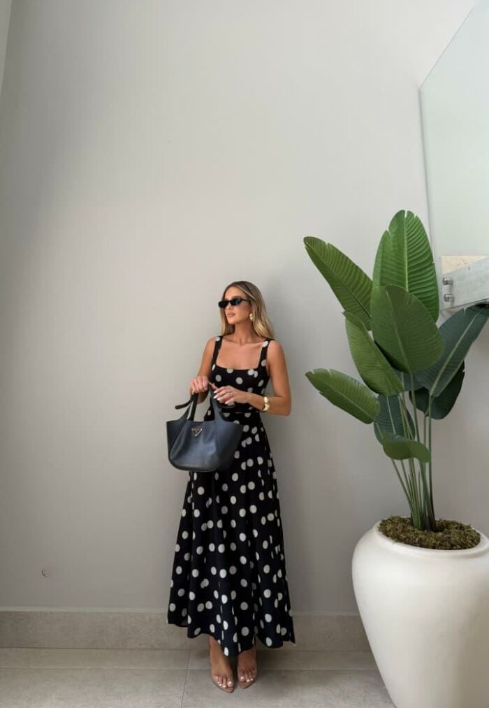 Imagem de Vestido Zilu Poá Cloude