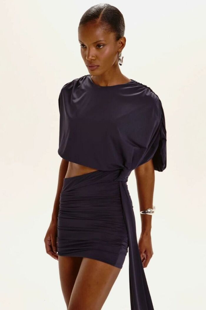 Imagem de Vestido Debbie Azul Marinho Le Blog