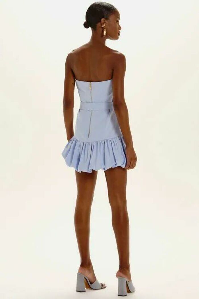 Imagem de Vestido Tânia Azul Moody Le Blog