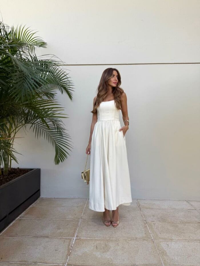 Imagem de Vestido Washed Mídi Olívia