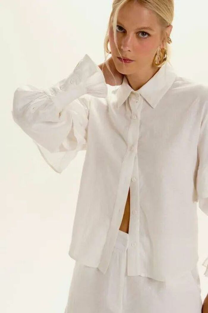 Imagem de Camisa Nadine Off White Le Blog