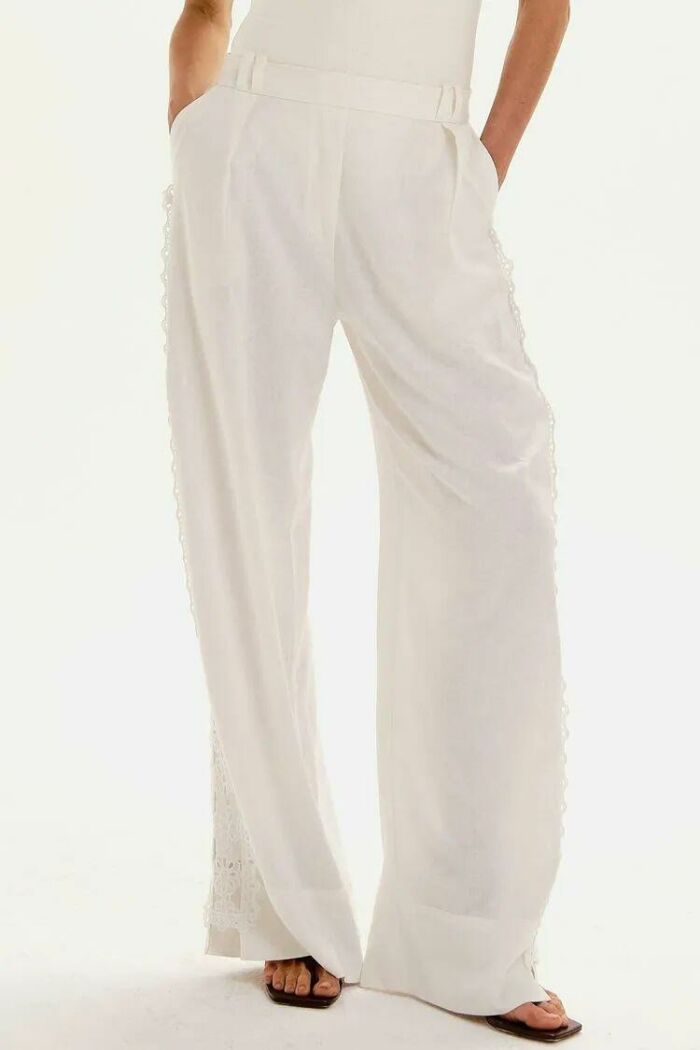 Imagem de Calça Francine Off White Le Blog