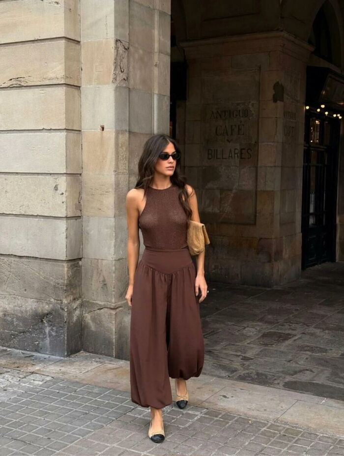 Imagem de Calça Cris Marrom Cloude