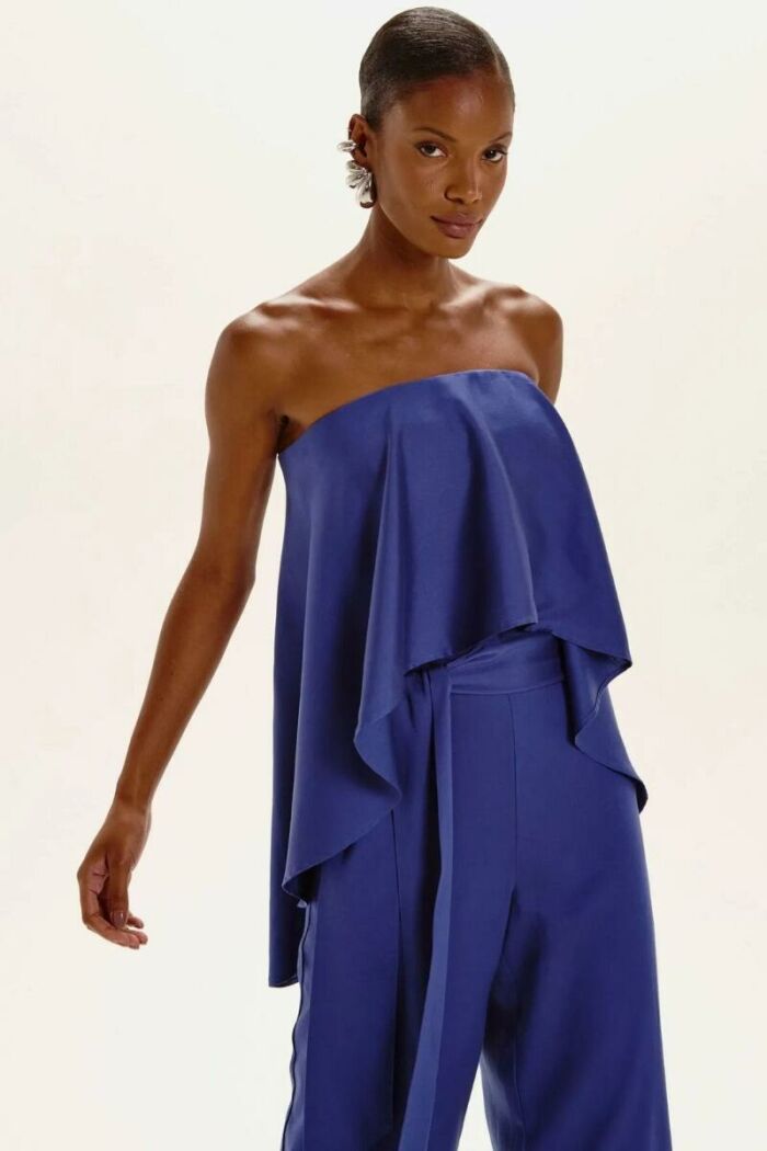 Imagem de Macacão Kátia Azul College Le Blog