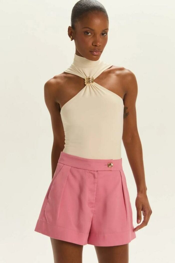 Imagem de Shorts Nelly Rosa Bela Le Blog