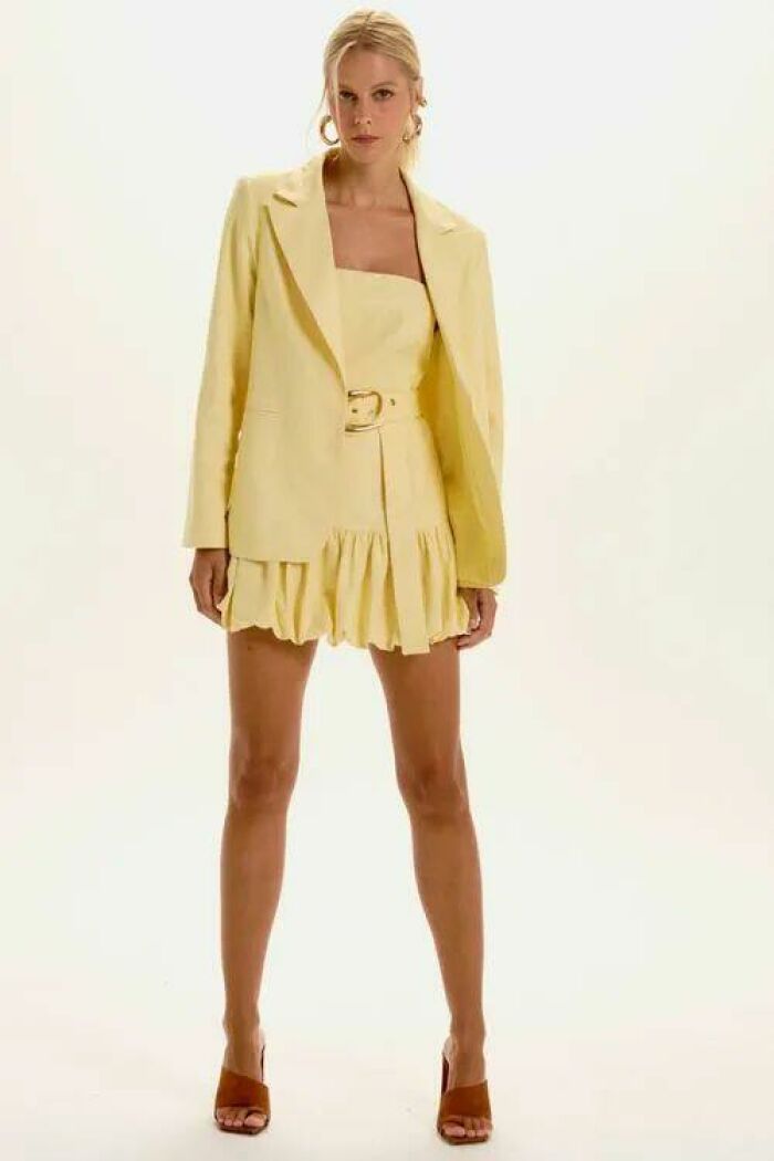 Imagem de Vestido Tânia Amarelo Light Le Blog