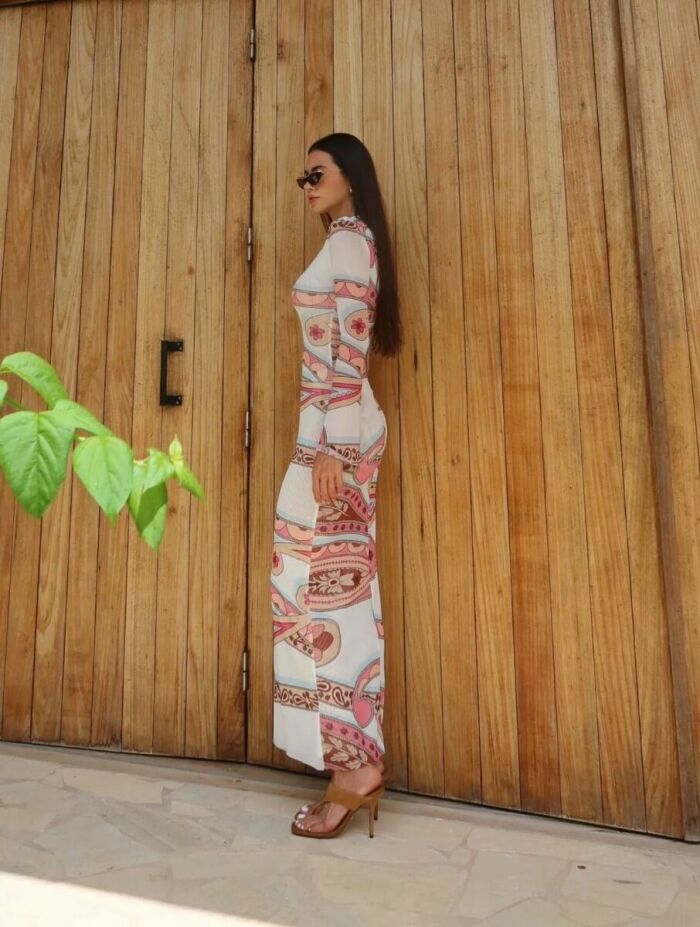 Imagem de Vestido Lorena Estampado Cloude