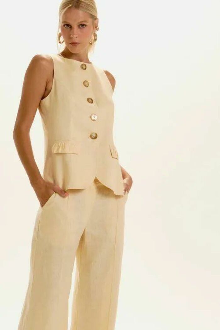 Imagem de Calça Jana Amarelo Light Le Blog