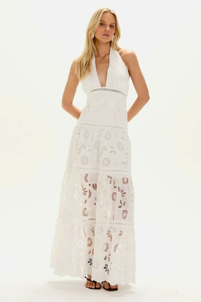 Imagem de Vestido marcela Off White Le Blog