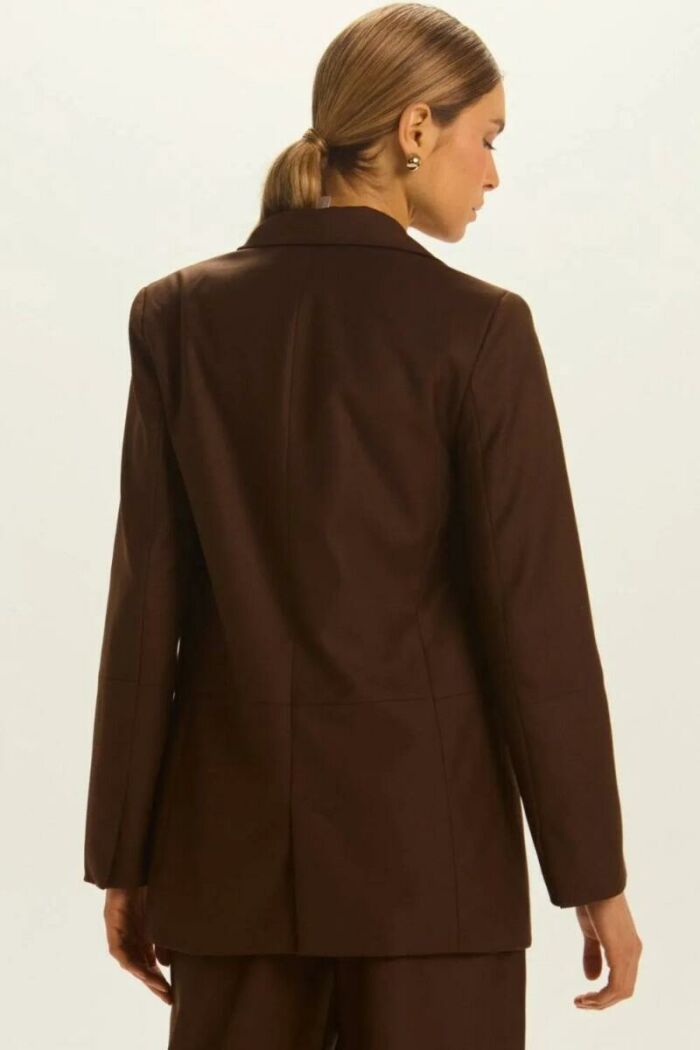 Imagem de Blazer Pâmela Marrom Coffee Le Blog