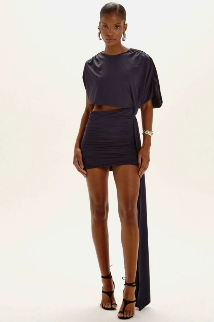 Imagem de Vestido Debbie Azul Marinho Le Blog