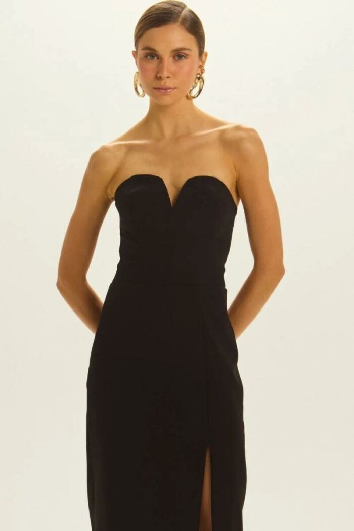 Imagem de Vestido Mídi Érica Preto Le Blog