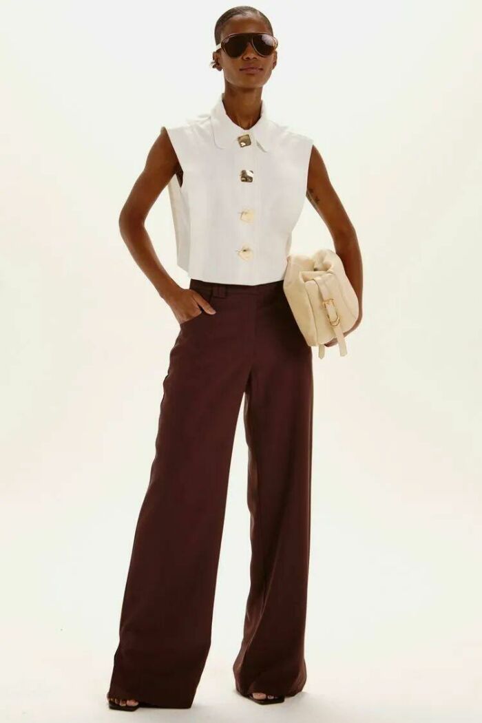 Imagem de Calça Elis Marrom Coffee Le Blog