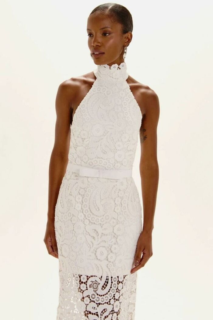 Imagem de Vestido Mídi Julieta Off White Le Blog