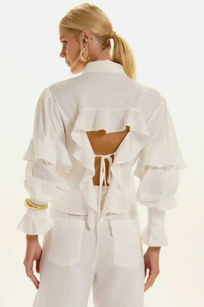 Imagem de Camisa Nadine Off White Le Blog