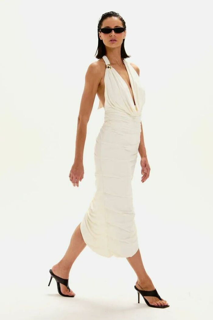 Imagem de Saia Catarina Off White Le Blog