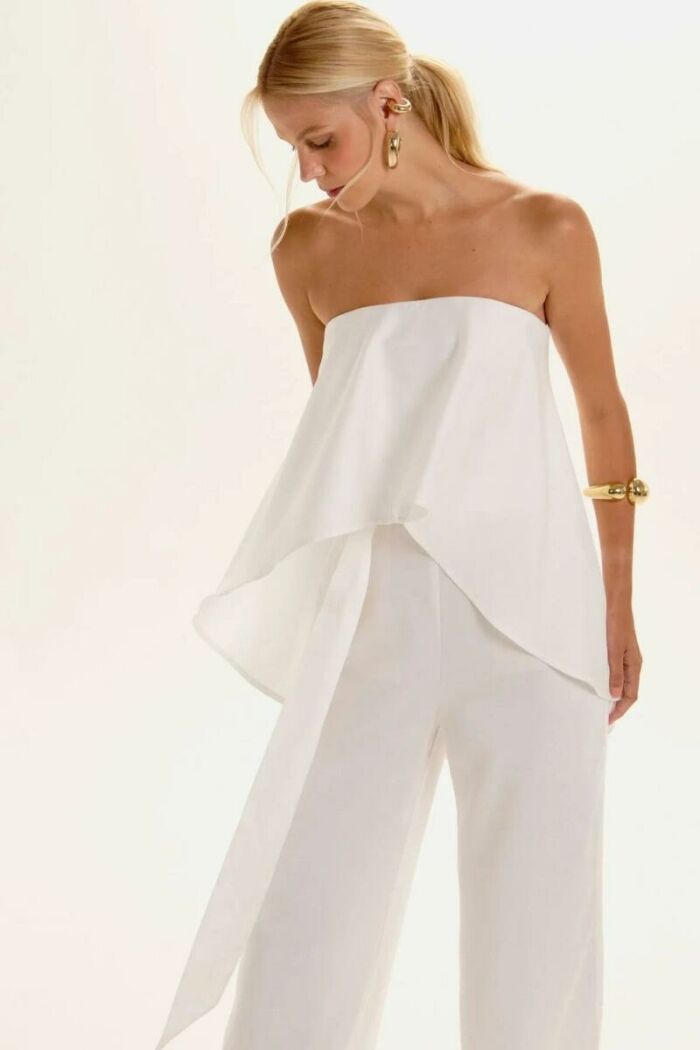 Imagem de Macacão Katia Off White Le Blog