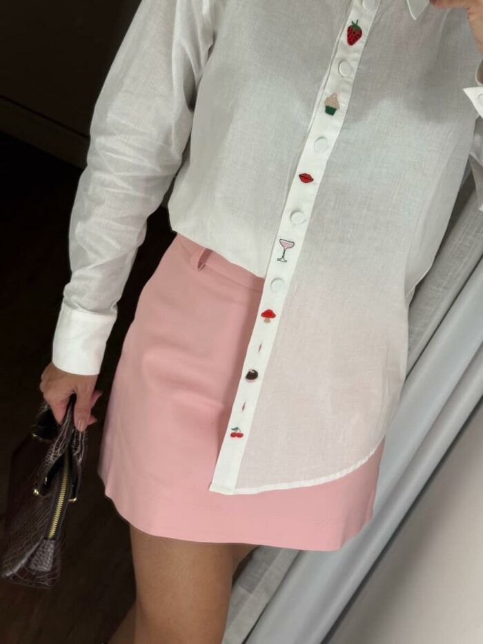 Imagem de Saia Blosson Rosa Olívia