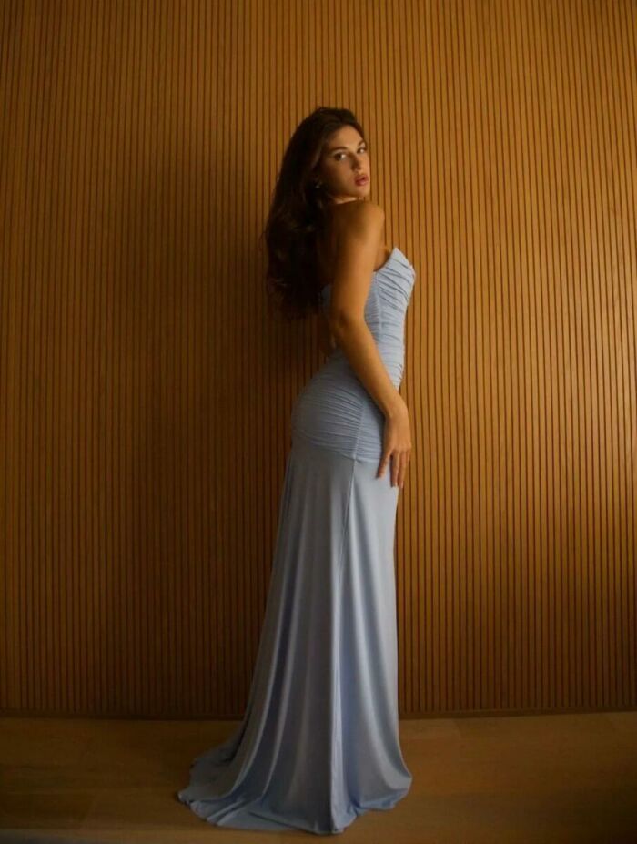 Imagem de Vestido Ísis Azul Cloude