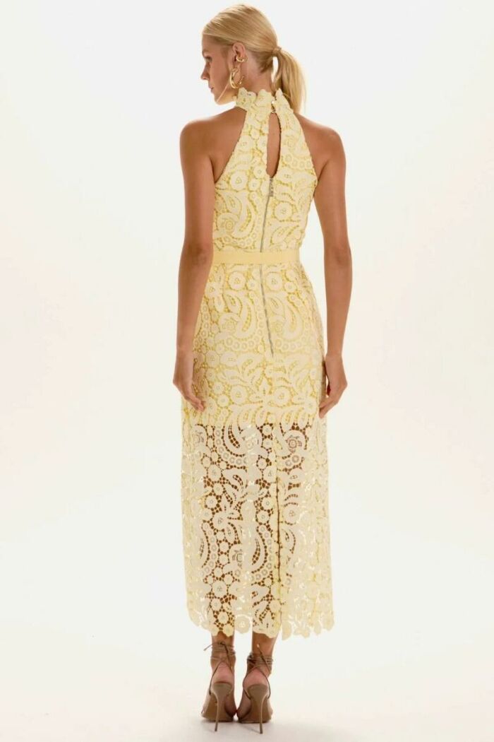 Imagem de Vestido Mídi Julieta Amarelo Light Le Blog