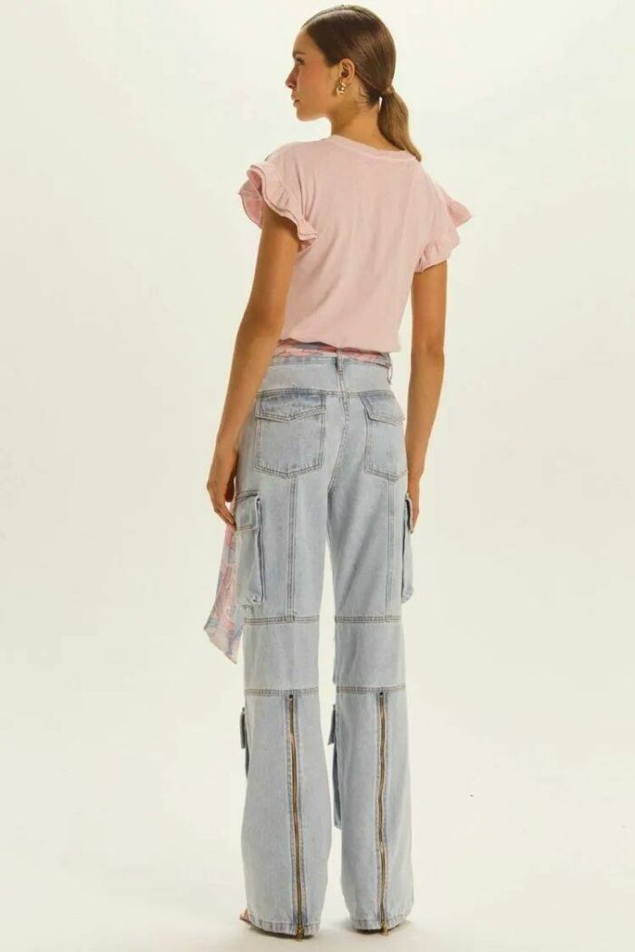 Imagem de Calça Jeans New Melissa Jeans Claro Le Blog