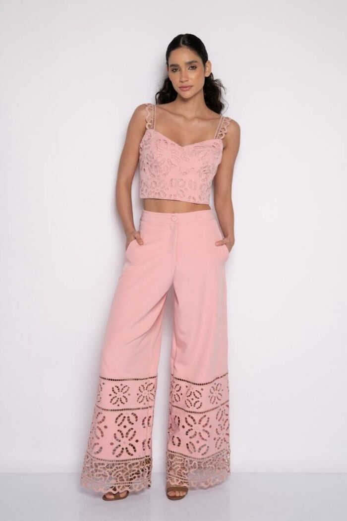 Imagem de Laura Calça Bordada Marie Mercié