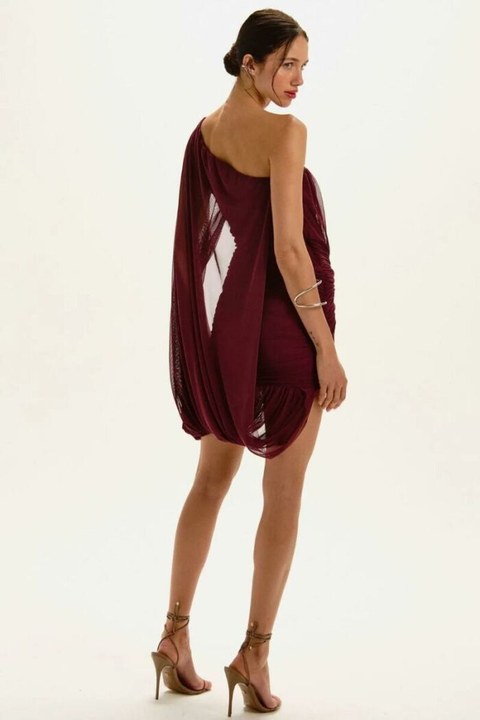 Imagem de Vestido Curto Eva Liso Cabernet Le Blog