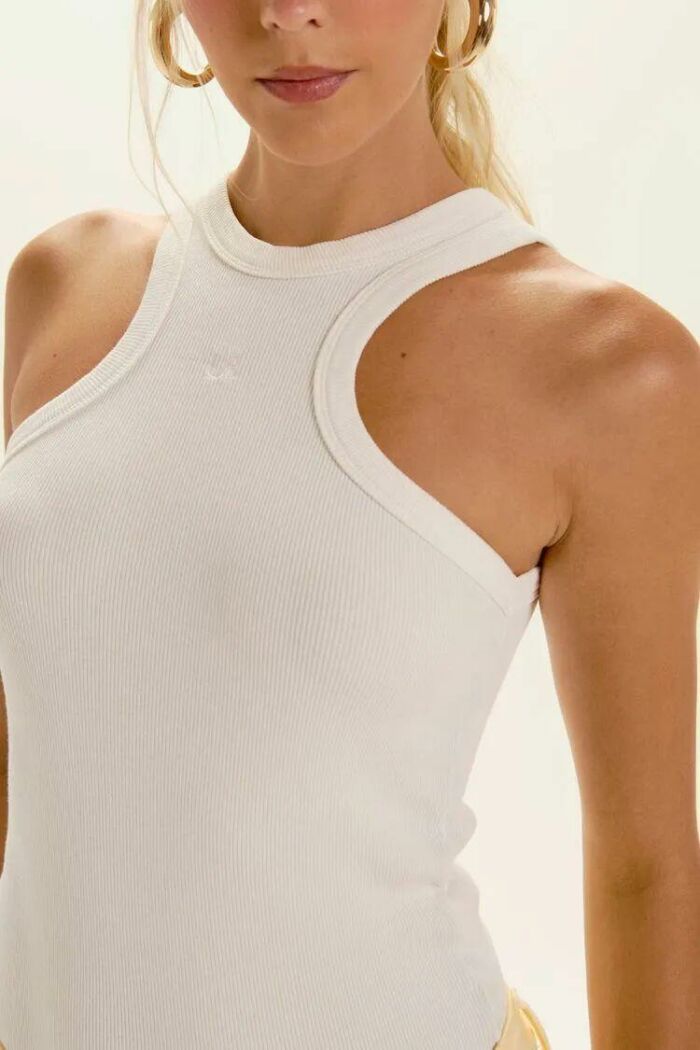 Imagem de Regata Bruna Off White Le Blog