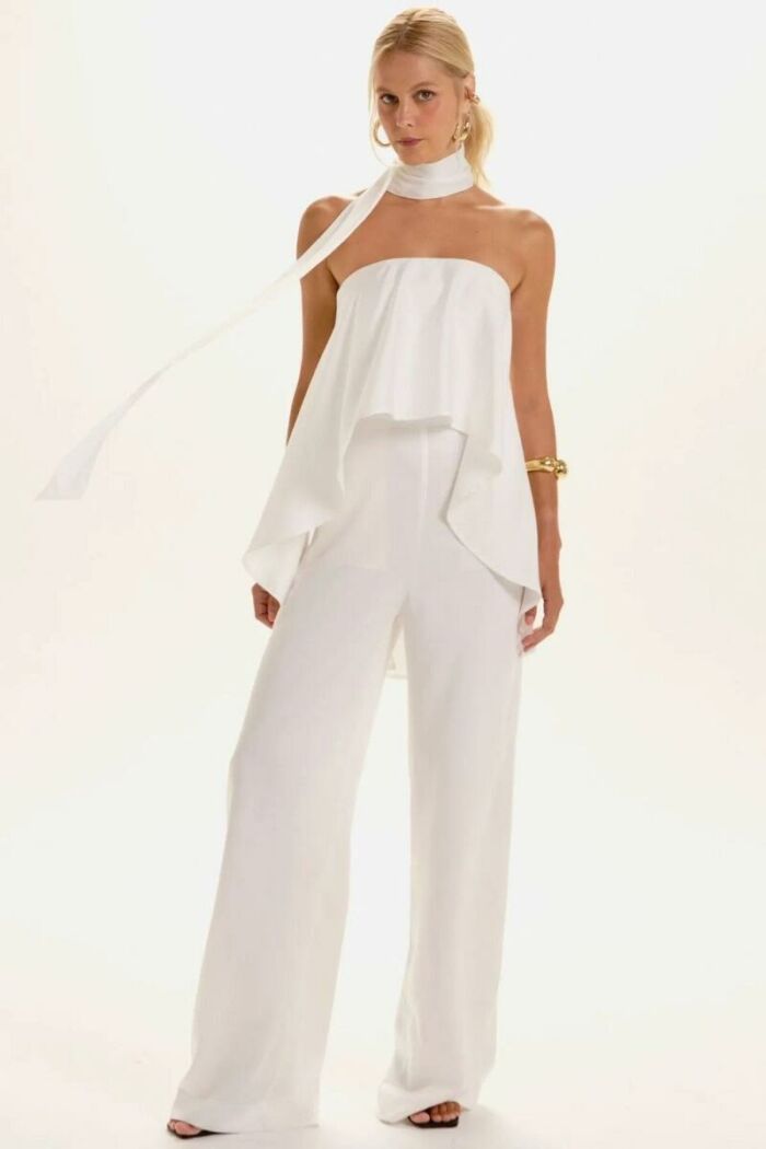 Imagem de Macacão Katia Off White Le Blog