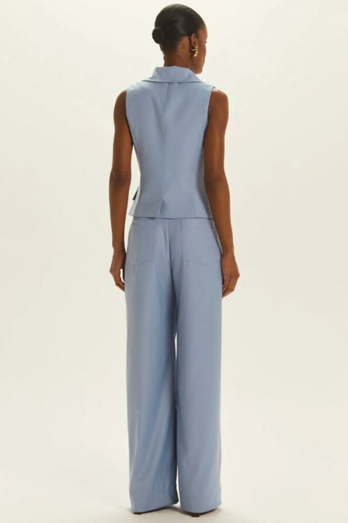 Imagem de Calça Pâmela Azul Denin Claro Le Blog