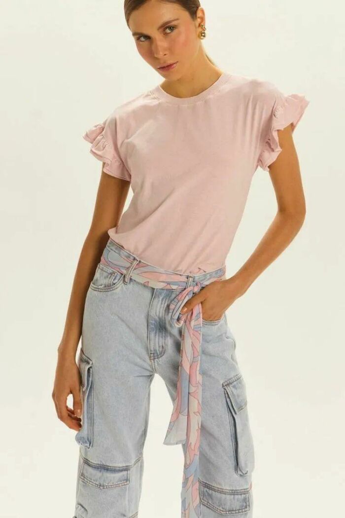 Imagem de Calça Jeans New Melissa Jeans Claro Le Blog