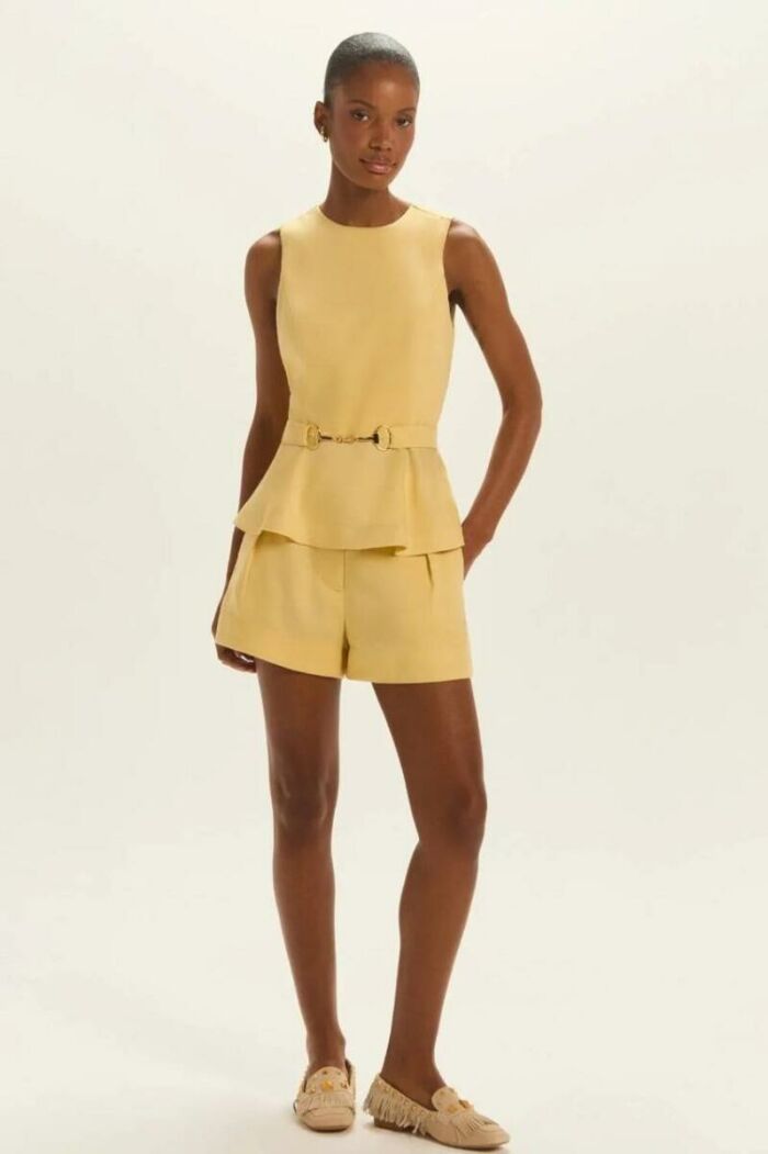 Imagem de Shorts Nelly Amarelo Grace Le Blog