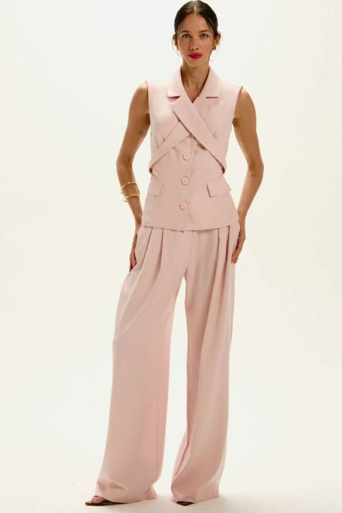 Imagem de Calça Laila Rosa Delicate Le Blog