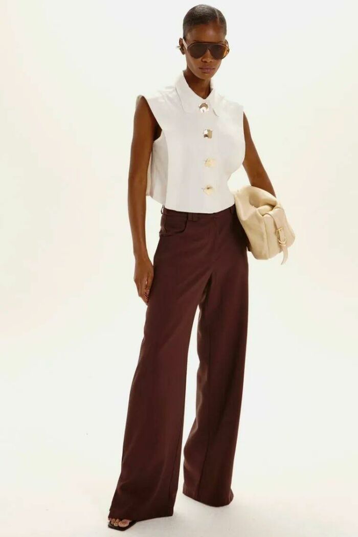 Imagem de Calça Elis Marrom Coffee Le Blog