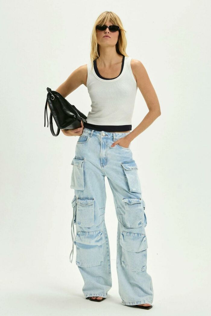 Imagem de Regata Sabrina Off White Le Blog