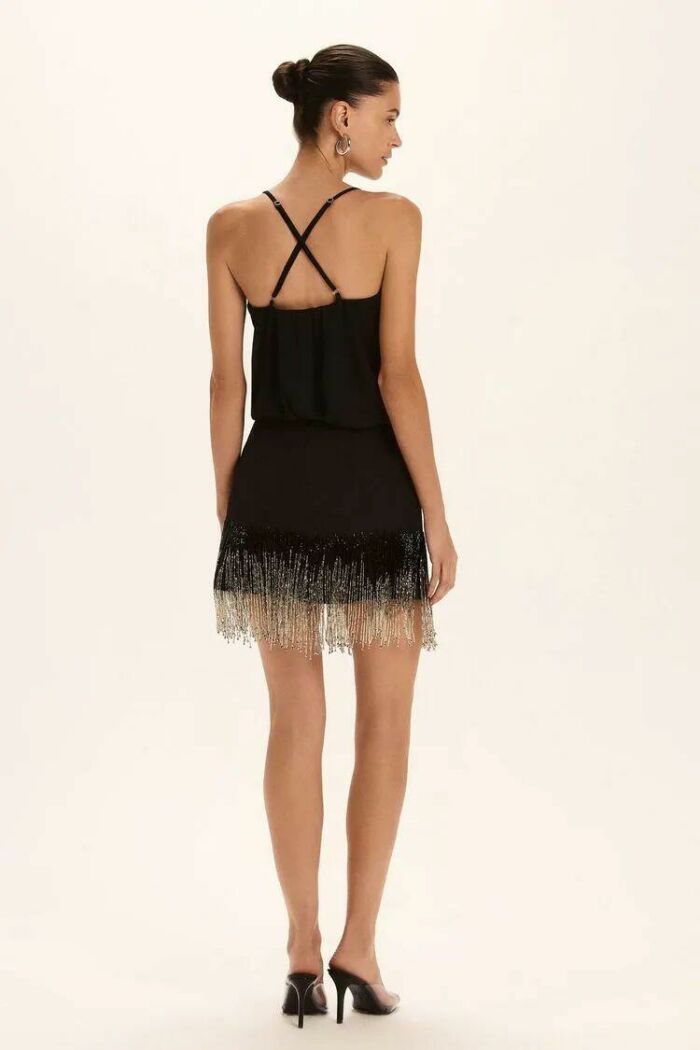 Imagem de Saia Bruna Preta Le Blog