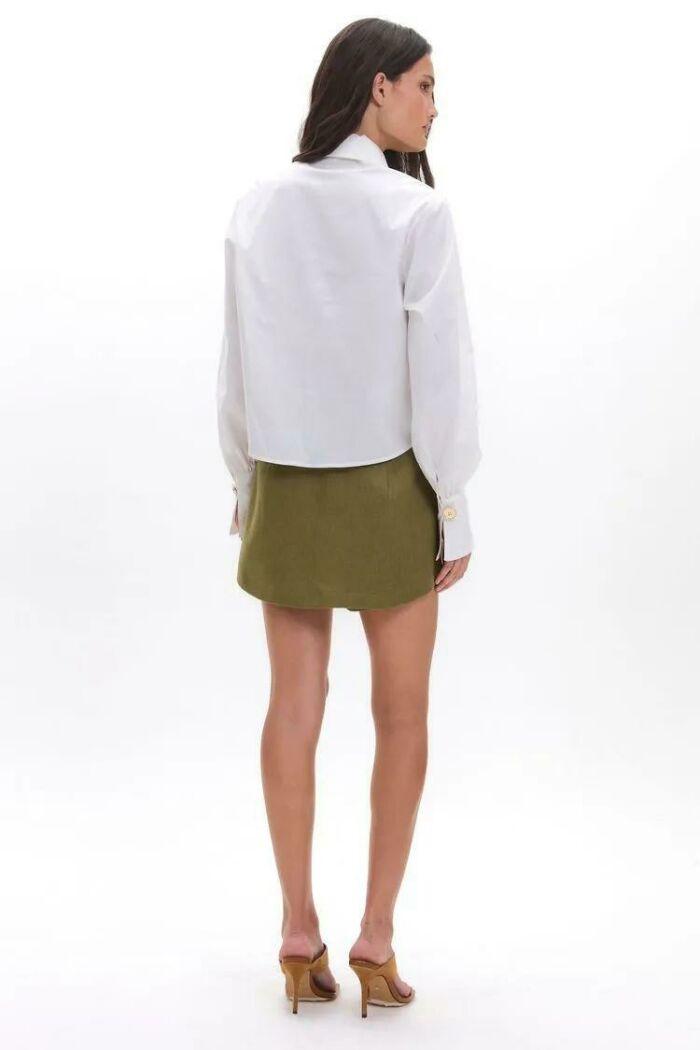 Imagem de Short Saia Selena Verde Bamboo Le Blog