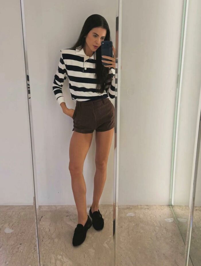 Imagem de Shorts Dolores Marrom Cloude