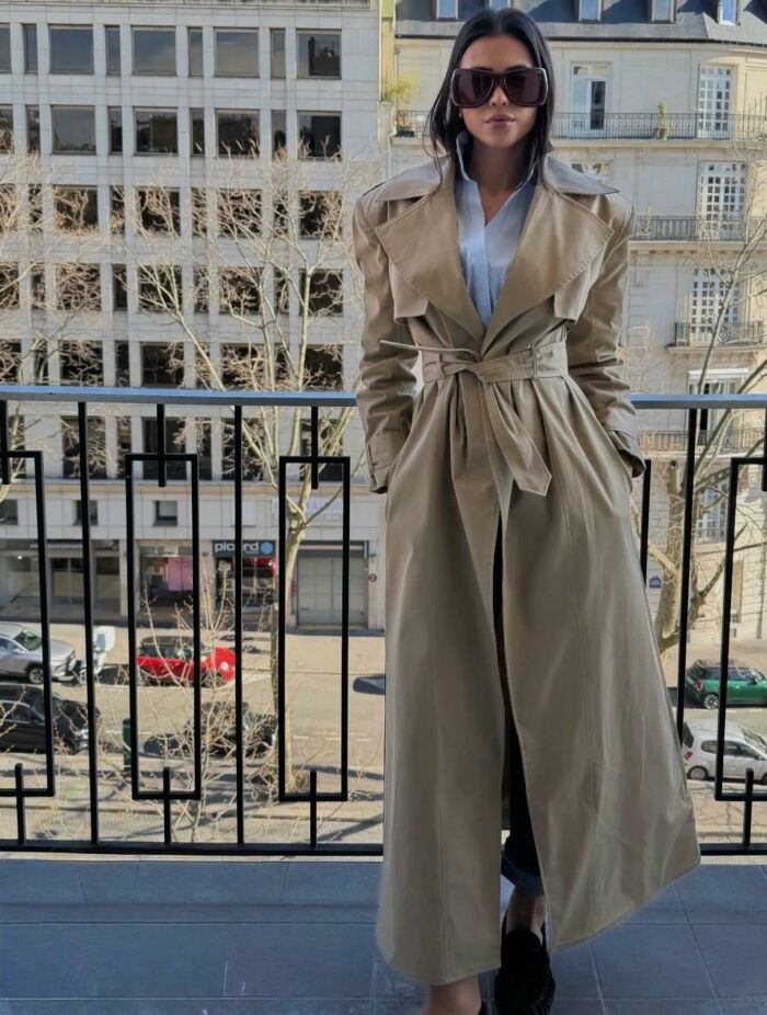 Imagem de Trench Coat Camel Célia Cloude