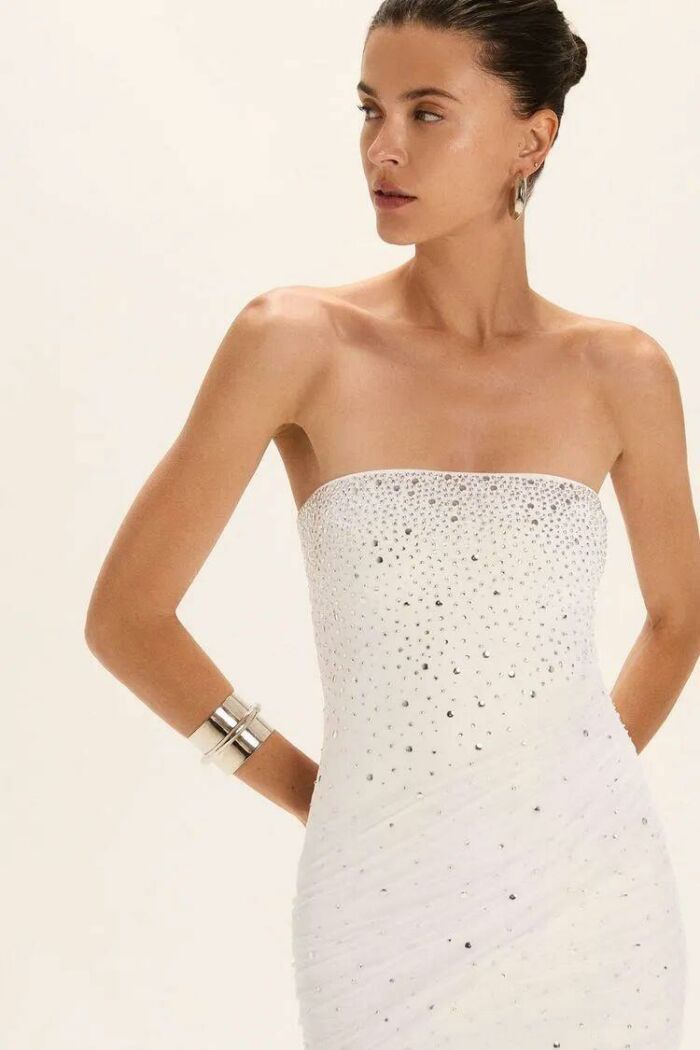 Imagem de Vestido Curto Paty Off White Le Blog