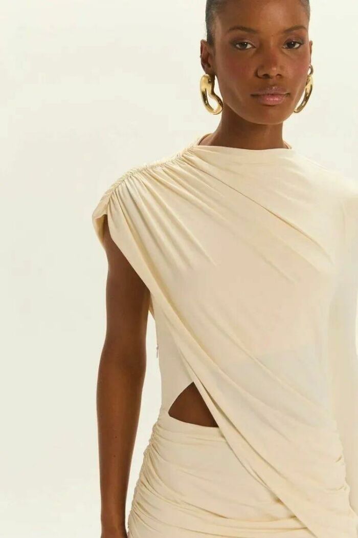 Imagem de Vestido Emanuella Off White Le Blog