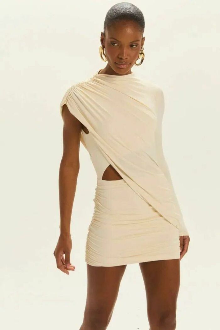 Imagem de Vestido Emanuella Off White Le Blog