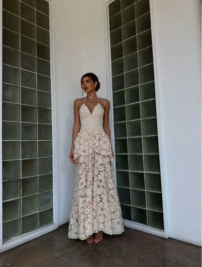 Imagem de Vestido Fran Creme Cloude