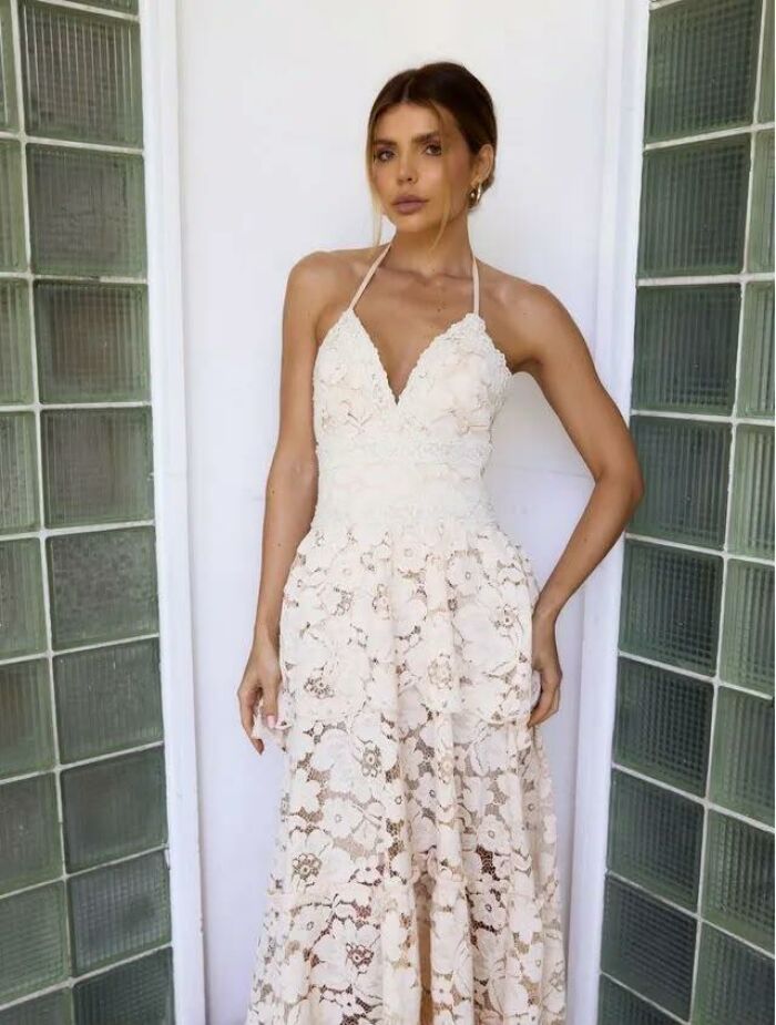 Imagem de Vestido Fran Creme Cloude